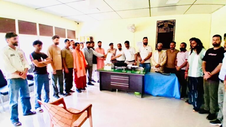 Sanatan Dharam Sabha Kotranka Delegation Meets Sub-District Administration kotranka.