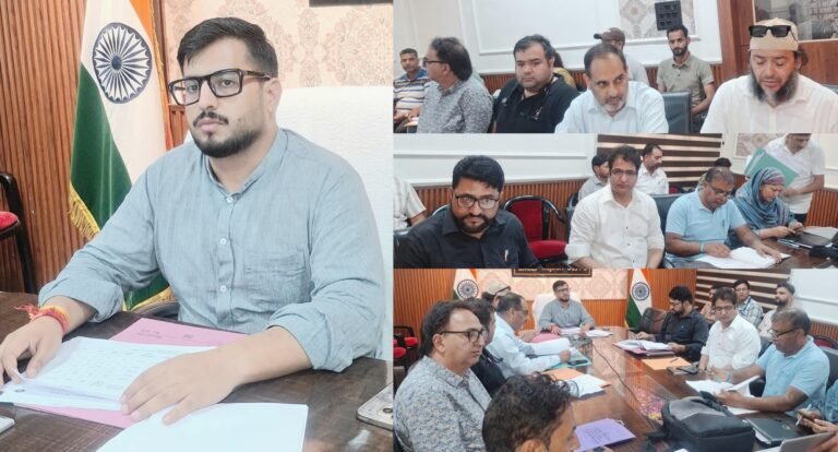 DC calls for mission-mode action to achieve TB-free Rajouri, reviews PM TB Mukt Bharat Abhiyan