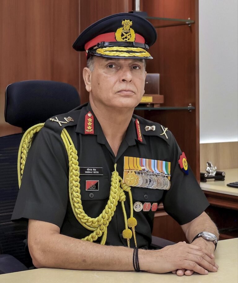 Lt. Gen. Dhiraj Seth Named Next Chief of the Army Staff