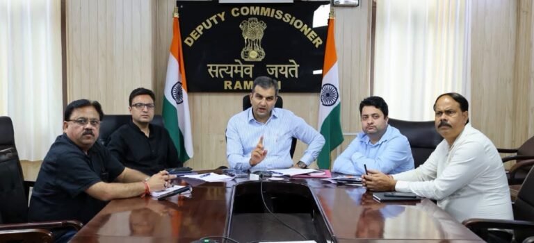 Principal Census Officer Ramban Reviews Progress of House Listing Operations Under Census 2027