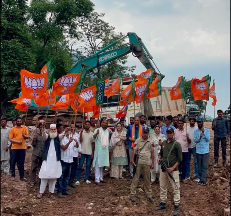 BJP Organises Mega Pad Yatra at “BG Bhatadhurian Tunnel” to Celebrate 12 Years of Modi Government; Border Rajouri-Poonch Witnessing Historic Transformation: Dev Raj Sharma