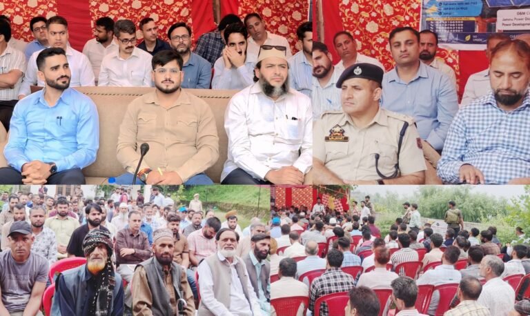 Governance at the doorstep: DC Rajouri reviews public issues, issues on-spot directions at Mandir Gala