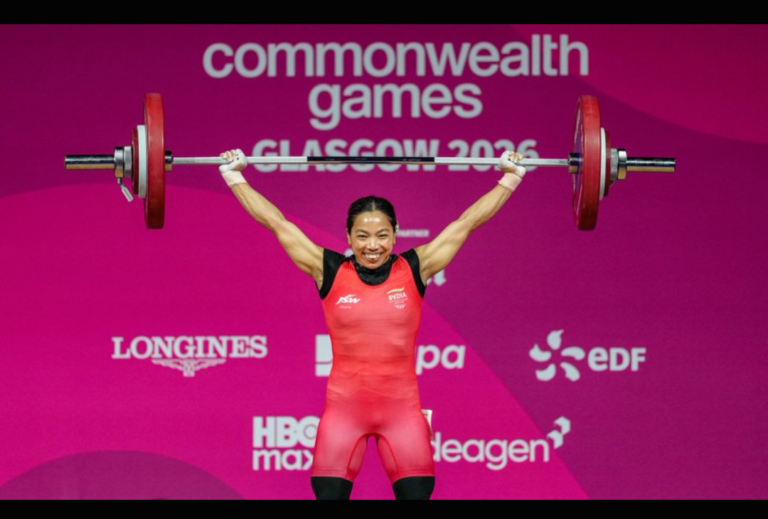 Prime Minister congratulates weightlifter Mirabai Chanu on winning Gold at Commonwealth Games 2026.