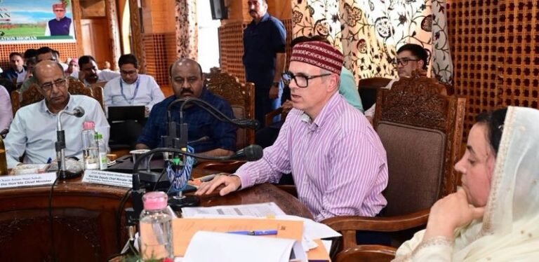 CM Omar Abdullah Reviews Shopian’s Progress, Dedicates ₹76 Crore Development Package For District