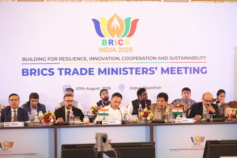 India successfully concludes the 16th BRICS Trade Ministers’ Meeting in Jaipur under its BRICS Chairship 2026.